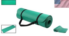 Lightweight 1/2-Inch Thick Yoga Mat with Carrying Strap – Ultimate Comfort