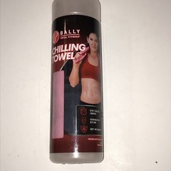 Bally Total Fitness Chilling Towel Pink