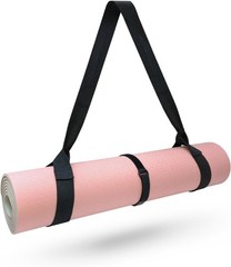 Versatile Yoga Mat Holder with One-Pull Fit and Comfort Strap Experience