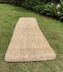 Extra Long Water Hyacinth Exercise/Yoga Mat – 7 Feet – Handmade – 100% Natural