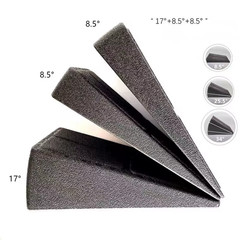 3Pcs Yoga Wedge Stretch Slant Boards Adjustable Bricks Squat Wedge Blocks for Ex