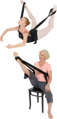 Si-Stretcher Stretching and Flexibility Aid for Martial Artists, Dancers, Gymnas