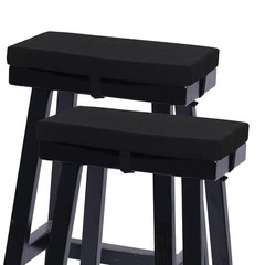 baibu Set of 2 Memory Foam Rectangle Bench Stool Cushion, Dual-Layer Design N…