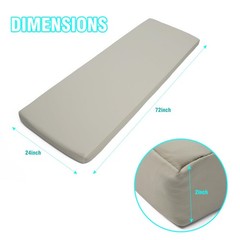 2 Inch Thick Yoga Mat, 72”x24’x2″ extra-thick exercise mat. Fitness mat,Fold…