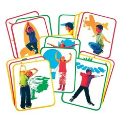 Roylco Body Poetry: Yoga Poses For Young Children with Three Levels of