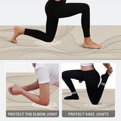 Large Yoga Mat-72’x36’x0.4’ Extra Width ＆ Thick,Comfortable,Non-Slip Exercise…