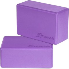 Flexible Yoga Blocks 4”x6”x9” – Lightweight EVA Set of 2 for Safe Alignment