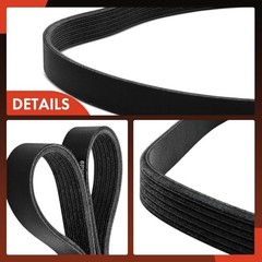 Serpentine Belt 33.5 In Stretch Fit For Ford F-150 F150 2011, Mustang 2011