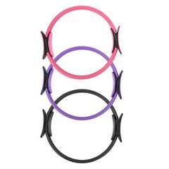 Yoga Ring Workout Fitness Double Handled Exercise Circle Home ing Equipment