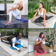 Lightweight 15mm Yoga Knee Cushion for Sensitive Joints