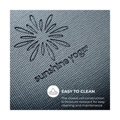 Voyage 5mm Studio Yoga Mats, 6 Pack, 72x24in Calm Studio Multi