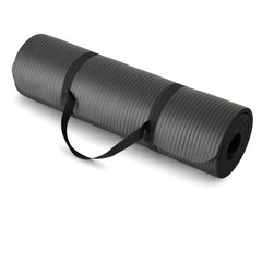 Extra Thick Yoga Mat with Carrying Strap – Non-Slip, Durable Fitness Mat
