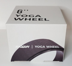 6 inch Shogun Yoga Wheel Black For Stretching & Flexibility Enhancement