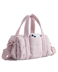 Reiki Gym Bag for Women Puffy Yoga Mat Travel Weekender Mini 5L 5L-Baby Pink
