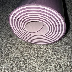 Portable Purp EVA Yoga Mat Anti-slip Fitness and Outdoor Exercise Mat NEW 60x 24