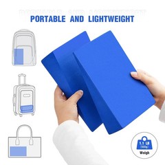 2 Pack Yoga Foam Wedges Sland Board Calf Stretching Heel Wedge for Squats