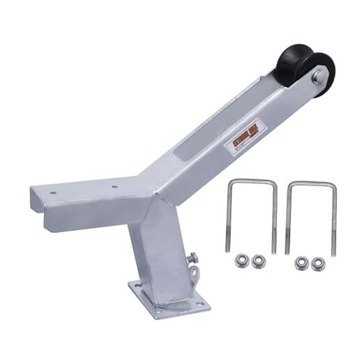 3006.6898 Adjustable Height Notched Fits 3″W x 5″H Galvanized Trailer Frames
