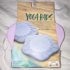 Balance Collection Yoga Pads 2 Pack Purple Foam Non-Slip Grip