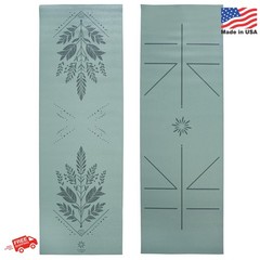 Ascend Yoga Mat – Premium 6mm Thick, 72″ x 24″, Solid or Reversible Print, Non S