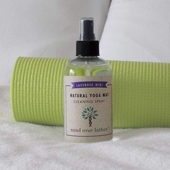 100% Natural Yoga Mat Cleaning Spray 8oz | Works with All Mats | Cleans and R…
