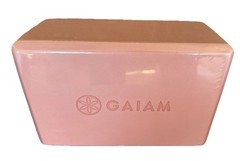 Gaiam Yoga Block Pink New In Sealed Packaging