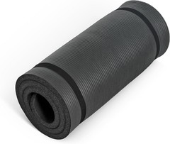 Extra Thick 1-Inch Yoga Mat with Strap | High-Density Comfort for Every Practice