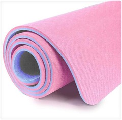 Extra Thick TPE Yoga Mat – 72″x 32″ Thickness 1/2 Inch -Eco Friendly- With Hi…