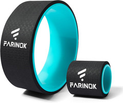 Yoga Wheel for Stretching & Flexibility to Help Back Aches & Tension, Deep Tissu