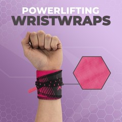 PICSIL Adjustable Wrist Support, Premium Fabric Weightlifting and Yoga Sweat …
