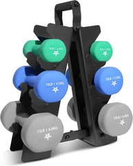 Neoprene Coated Dumbbell Hand Weight Sets of 2 Multiple Weight Options