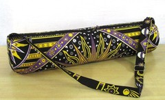 Burning Sun Yoga Mat Carrier Bags Hippie Mandala Cotton Bags With Shoulder Strap