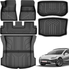YITAMOTOR Tesla Model 3 Floor Mats Full Set Custom Fit 2020-2023 All-Weather …