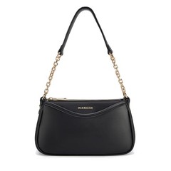 Shoulder Bag for Women Small Purse Trendy Clutch Hobo 1-black【multi-pockets】