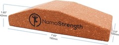 Cork Yoga Wedge Block – Non-Slip Wrist Support, Set of 2