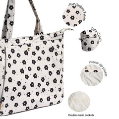 Corduroy Yoga Tote Bag Mat Carrier Drawstring Workout Travel Pilates Gym