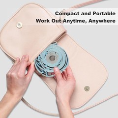 Durable Non-Elastic Stretch Strap for Physical Therapy and Yoga, 10 Loops Stretc