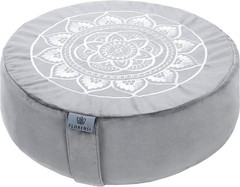 Organic Velvet Meditation Pillow – Elegant Round Cushion for Mindful Relaxation