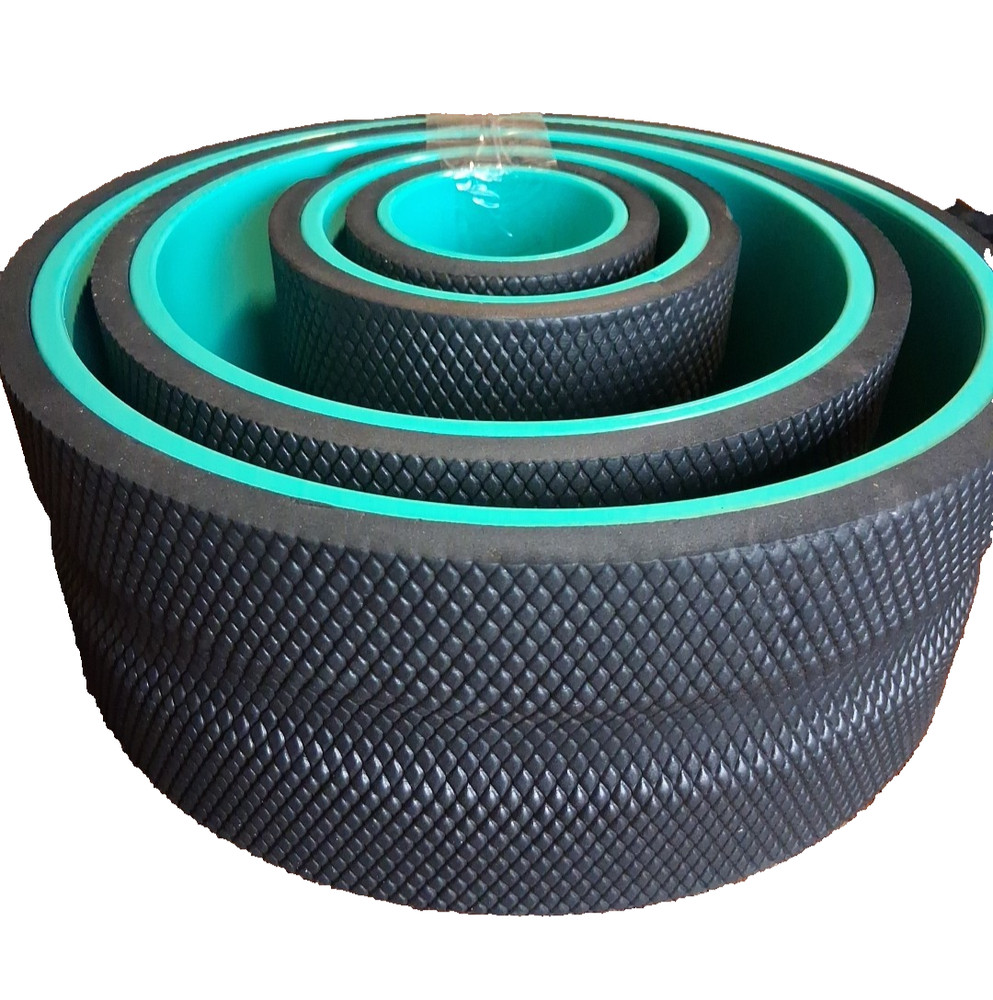 Furnhome Wheel 4 Pack 12″ 9″ 6″ 4″ Back Roller/Yoga Wheel Bundle