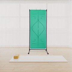 Home/Gym/Yoga Studio Yoga Mat Storage Rack Large Capacity Storage 50 Lbs load