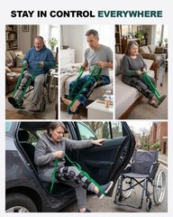 Non-Elastic PT-Style Stretching Strap & Leg Lifter – Enhance Your Flexibility