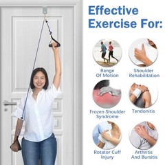 Shoulder Pulley for Physical Therapy, Pulleys for Shoulder Rehab Over Door,