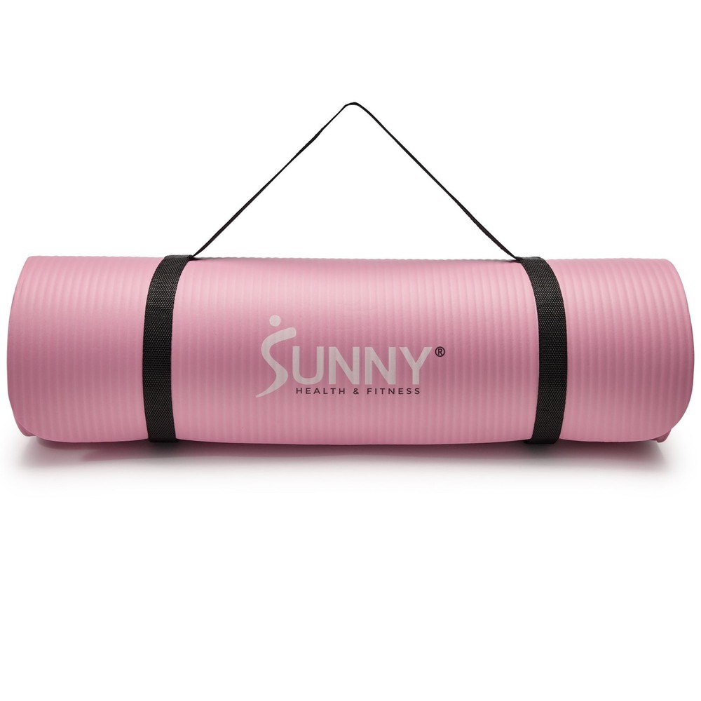 Premium 1/2-Inch Extra Thick Exercise Yoga Mat Non-Slip High Density Pilates &