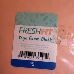 EVA Foam Yoga Blocks High Density Non Slip for Yoga Pilates Stretch Training