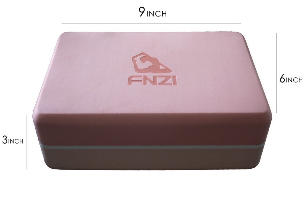 2 pack EVA Double Color Yoga Blocks