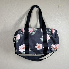 Vooray Burner Gym Duffel Bag, Gym Bag Rose Black 15.5″ x 9.5″ x 9.5″ NWOT