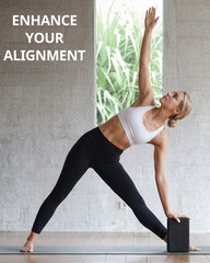 Yoga Blocks 2 Pack, Soft Non-Slip Foam Blocks with Beveled Edges for Alignment a