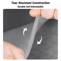 Foldable TPE Yoga Mat Non-Slip Eco Friendly Travel Fitness Mat for Yoga Pilates