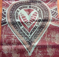 GAIAM Super Compact, Non-Slip, Foldable Yoga Mat 24” x 68” x 2mm NWOT