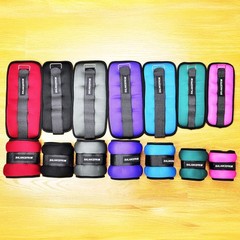 BalanceFrom Fitness Fully Adjustable Ankle, Wrist, Arm, Leg Weights, 10-lb Pair