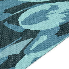Gaiam Print Yoga Mat, Non Slip Exercise & Fitness Mat for All Types of Yoga, Pil
